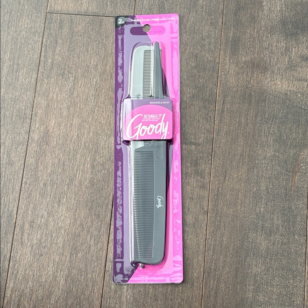 GOODY Teasing Comb Set, Hair Brush Styling Accessory, Lift Style Pouf Tease